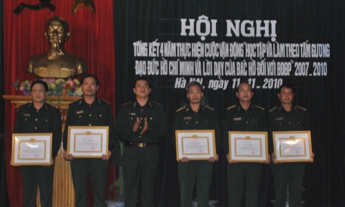 Đồn Biên phòng Quan Lạn học và làm theo lời Bác